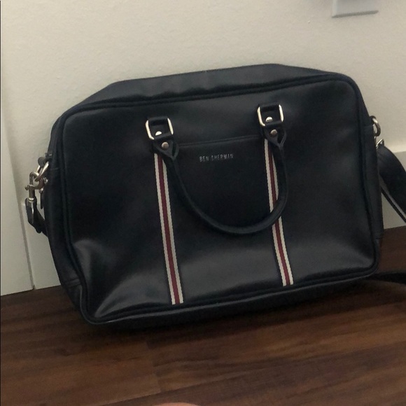 ben sherman leather bag